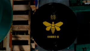 Barril da Golden Moth Chemical.